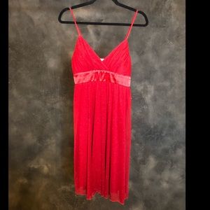 Red Sparkly Cocktail dress